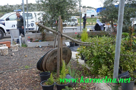 אלמונים הרסו את המשתלה של מגיד חדיד
